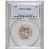 Image 1 : 1929 5C MS65 PCGS. PCGS Population (417/109). NGC