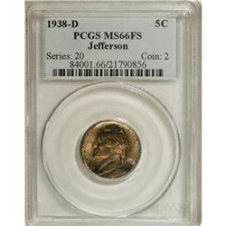 1938-D 5C MS66 Full Steps PCGS. PCGS Population (0