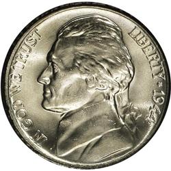 1944-P 5C MS66 ICG. Ex: Gus Demetriades. NGC Census: (