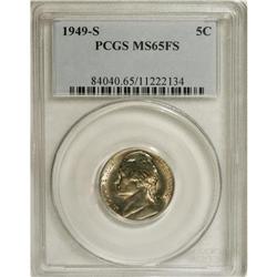 1949-S 5C MS65 Full Steps PCGS. PCGS Population (0