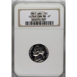 1967 5C SMS MS67 Deep Cameo NGC. NGC Census: (0/0)