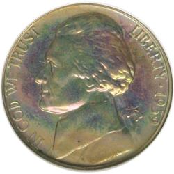 1939 5C Reverse of 1940 PR66 NGC. NGC Census: (0/0). P