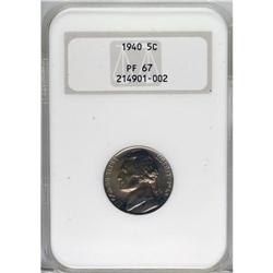 1940 5C Reverse of 1940 PR67 NGC. NGC Census: (51/