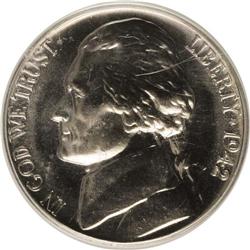 1942 5C Type One PR67 PCGS. PCGS Population (285/8). N