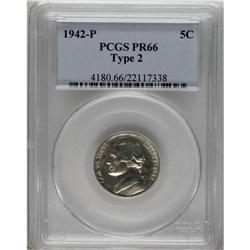 1942-P 5C Type Two PR66 PCGS. PCGS Population (124