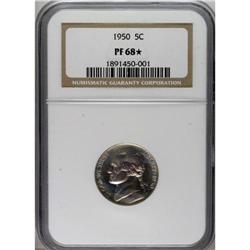 1950 5C PR68 NGC. NGC Census: (49/0). PCGS Population