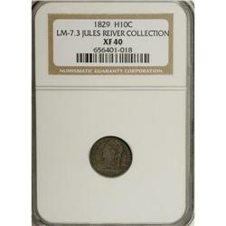 1829 H10C XF40 NGC. LM-7.3. NGC Census: (4/492). PCGS