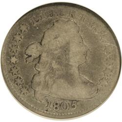 1805 10C 4 Berries VG8 NGC. JR-1. NGC Census: (12/273)