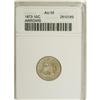 Image 1 : 1873 10C Arrows AU55 ANACS. NGC Census: (2/111). P