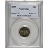 Image 1 : 1899 10C MS64 PCGS. PCGS Population (77/36). NGC C