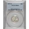 Image 1 : 1907-O 10C MS64 PCGS. PCGS Population (38/29). NGC