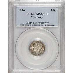 1916 10C MS65 Full Bands PCGS. PCGS Population (72
