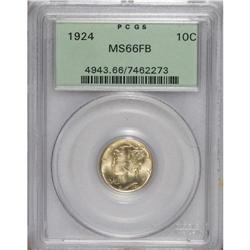 1924 10C MS66 Full Bands PCGS. PCGS Population (58