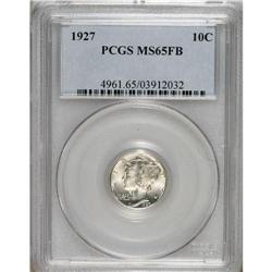 1927 10C MS65 Full Bands PCGS. PCGS Population (18