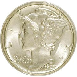 1927-S 10C MS63 ANACS. NGC Census: (18/69). PCGS Popul