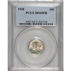 1928 10C MS65 Full Bands PCGS. PCGS Population (20