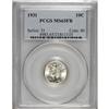 1931 10C MS65 Full Bands PCGS. PCGS Population (90
