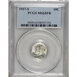 1937-S 10C MS65 Full Bands PCGS. PCGS Population (