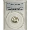 1940 10C MS67 Full Bands PCGS. PCGS Population (0/