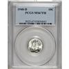 1940-D 10C MS67 Full Bands PCGS. PCGS Population (