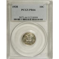 1938 10C PR66 PCGS. PCGS Population (0/0). NGC Cen