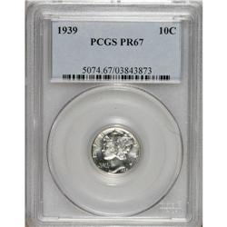 1939 10C PR67 PCGS. PCGS Population (429/0). NGC C