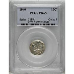 1940 10C PR65 PCGS. PCGS Population (930/1119). NG