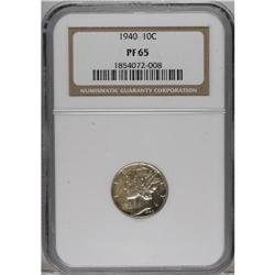 1940 10C PR65 NGC. NGC Census: (429/1049). PCGS Po