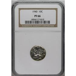 1940 10C PR66 NGC. NGC Census: (770/280). PCGS Pop