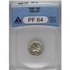 1942 10C PR64 ANACS. NGC Census: (436/2788). PCGS