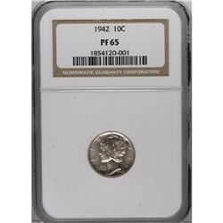 1942 10C PR65 NGC. NGC Census: (857/1932). PCGS Po