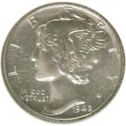 1942 10C PR66 NGC. NGC Census: (1267/635). PCGS Popula