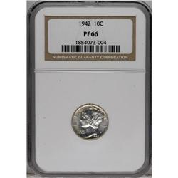 1942 10C PR66 NGC. NGC Census: (1274/648). PCGS Po