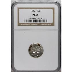 1942 10C PR66 NGC. NGC Census: (1279/653). PCGS Po