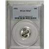 Image 1 : 1951 10C MS67 PCGS. PCGS Population (105/1). NGC C
