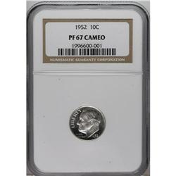 1952 10C PR67 Cameo NGC. NGC Census: (45/34). PCGS