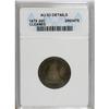 1875 20C --Cleaned--ANACS. AU53 Details. NGC Census