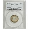 1875-CC 20C AU58 PCGS. PCGS Population (69/261). N