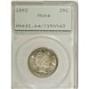Image 3 : 1892 25C MS64 PCGS. PCGS Population (263/198). NGC Cen