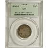 Image 1 : 1896-S 25C G4 PCGS. PCGS Population (79/258). NGC