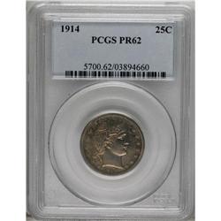 1914 25C PR62 PCGS. PCGS Population (26/130). NGC