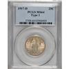 Image 1 : 1917-D 25C Type One MS64 PCGS. PCGS Population (14