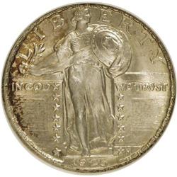 1925 25C MS64 Full Head NGC. NGC Census: (153/107). PC