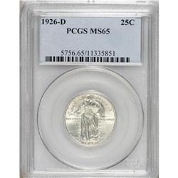 1926-D 25C MS65 PCGS. PCGS Population (148/7). NGC