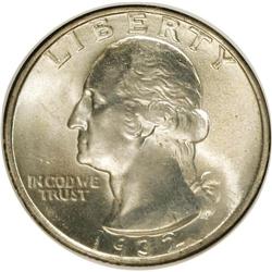 1932 25C MS65 NGC. NGC Census: (276/71). PCGS Populati