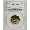 Image 3 : 1935 25C MS66 PCGS. PCGS Population (527/75). NGC Cens