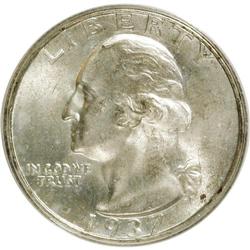 1937-S 25C MS65 PCGS. PCGS Population (465/152). NGC C