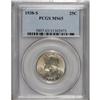 Image 1 : 1938-S 25C MS65 PCGS. PCGS Population (666/344). N