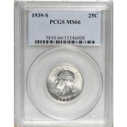 1939-S 25C MS66 PCGS. PCGS Population (252/18). NG