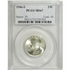 Image 1 : 1946-S 25C MS67 PCGS. PCGS Population (69/3). NGC